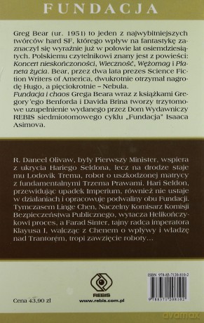 Fundacja I Chaos - Greg Bear [KSIĄŻKA]