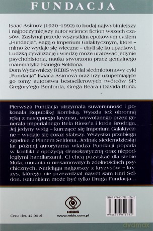 Fundacja I Imperium - Isaac Asimov [KSIĄŻKA]