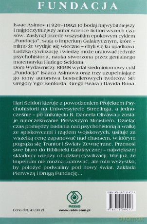 Narodziny Fundacji - Isaac Asimov [KSIĄŻKA]