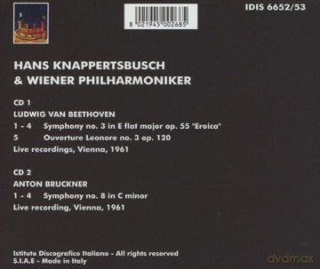Ludwig Van Beethoven: Leonore Overtur Symphony no.3 [2CD]