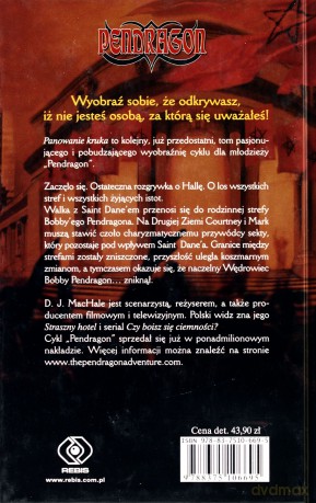 Pendragon. Panowanie Kruka - D.J. Machale [KSIĄŻKA]