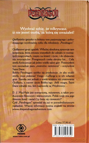 Pendragon. Quilliańskie Igrzyska - D.J. Machale [KSIĄŻKA]