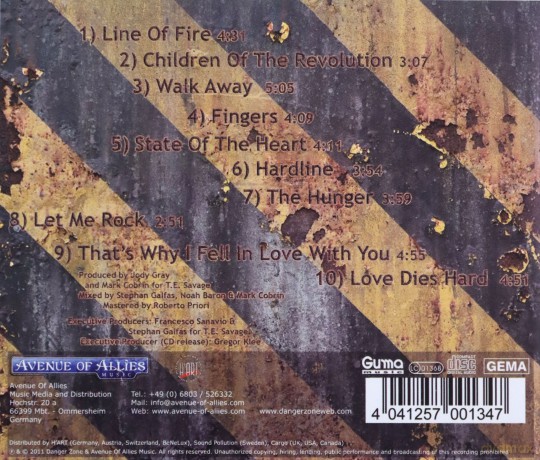 Danger Zone: Line Of Fire [CD]