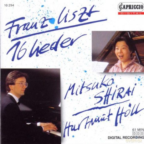 Mitsuko Shirai: Liszt: 16 Lieder [CD]