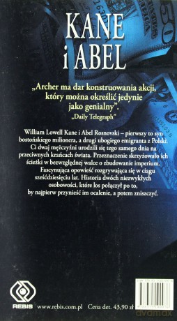 Kane I Abel - Jeffrey Archer [KSIĄŻKA]