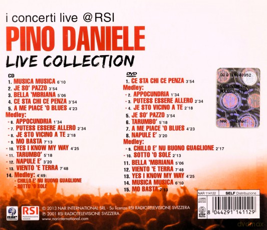 Pino Daniele: Live Collection [CD]