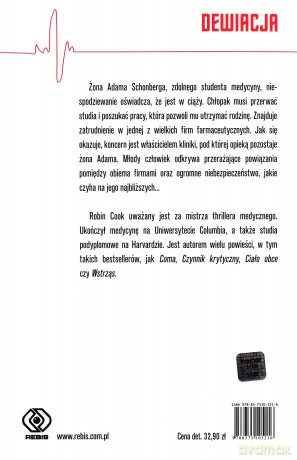 Dewiacja - Robin Cook [KSIĄŻKA]