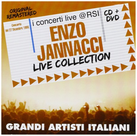 Enzo Jannacci: Live Collection + Dvd [CD]