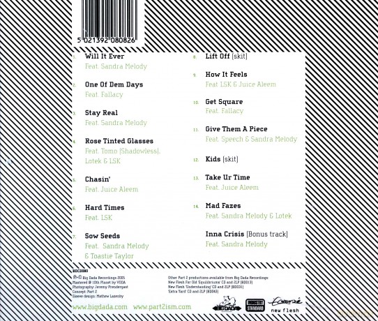 Part 2: Live From the Breadline [CD]