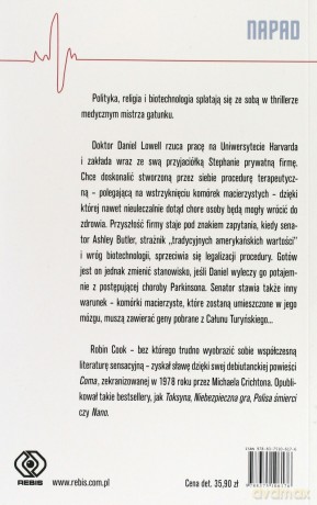 Napad - Robin Cook [KSIĄŻKA]