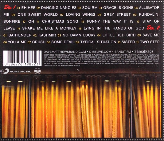Dave Matthews: Live in Las Vegas [2CD]