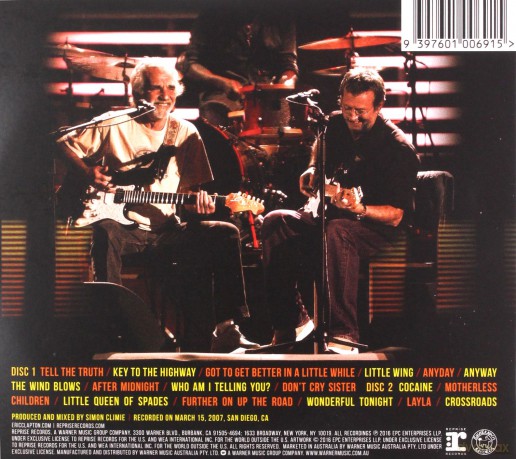 Eric Clapton: Live In San Diego With Jj Cale [2CD]