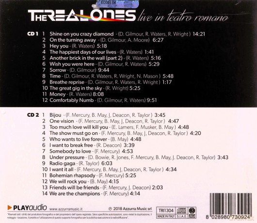 Therealones: Live In Teatro Romano [CD]