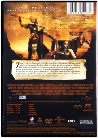 Król Skorpion 2 [DVD]