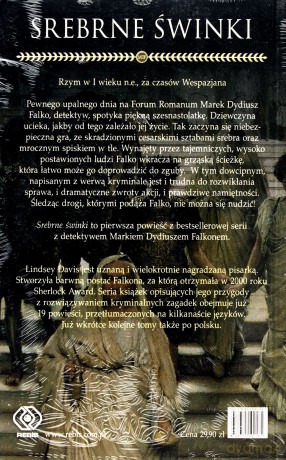 Srebrne Świnki - Lindsey Davis [KSIĄŻKA]