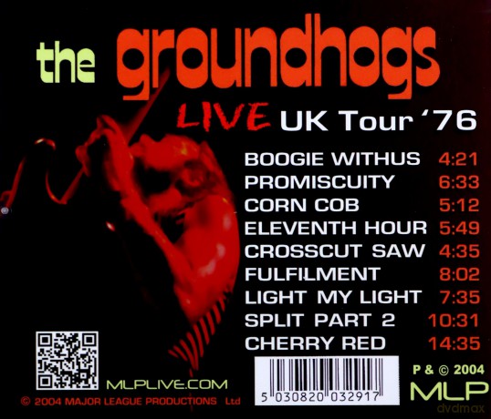 The Groundhogs: Live Uk Tour '76 [CD]