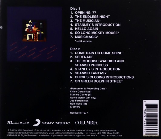 Return To Forever: Live: Complete Concert [2CD]