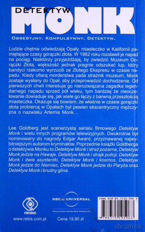 Detektyw Monk W Opałach - Lee Goldberg [KSIĄŻKA]