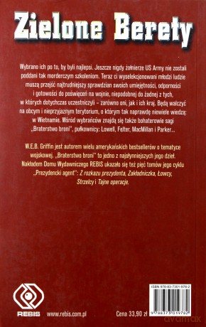 Zielone Berety - W.E.B. Griffin [KSIĄŻKA]
