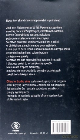 Ofiara W Środku Zimy - Mons Kallentoft [KSIĄŻKA]