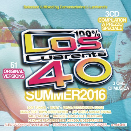 Los Cuarenta Summer 2016 [3CD]