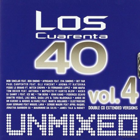 Los Cuarenta Unmixed 4 [2CD]