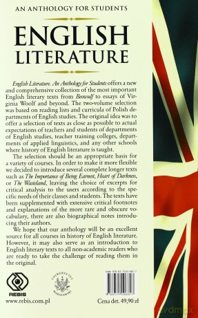 English Literature. An Anthology For Students Vol.2 - Krzysztof Fordoński [KSIĄŻKA]