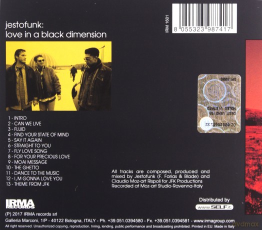 Jestofunk: Love In A Black Dimension [CD]