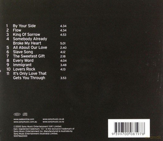 Sade: Lovers Rock [CD]