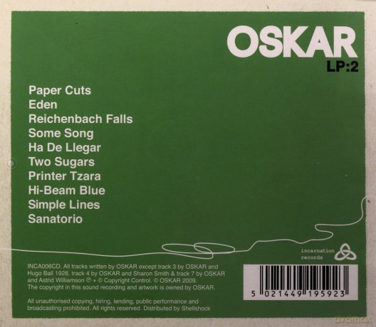 Oskar: Lp 2 [CD]
