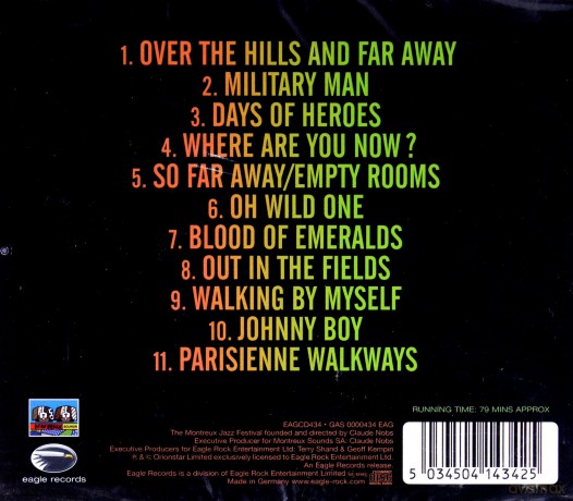 Gary Moore: Live At Montreux 2010 [CD]