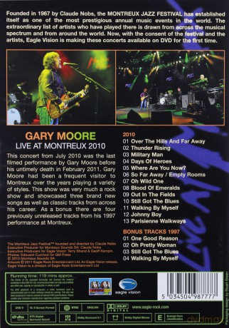 Gary Moore: Live At Montreux 2010 [DVD]