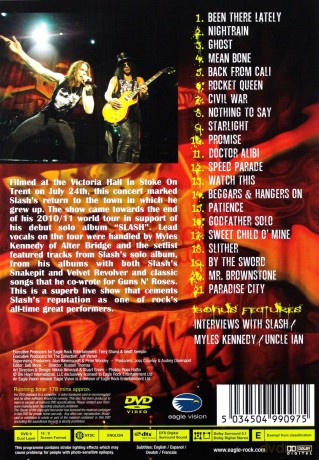 Slash featuring Myles Kennedy: Made In Stoke 24/7/11 [DVD]