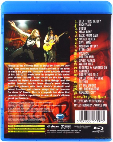 Slash featuring Myles Kennedy: Made In Stoke 24/7/11 [Blu-Ray]