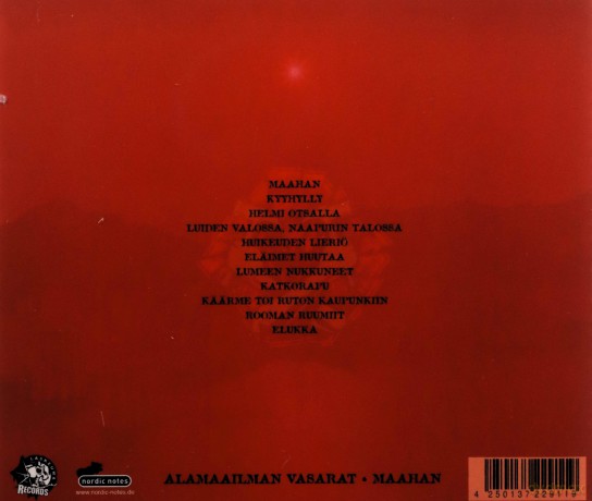 Alamaailman Vasarat: Maahan [CD]