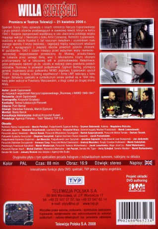 Teatr TVP: Willa Szczęścia [DVD]