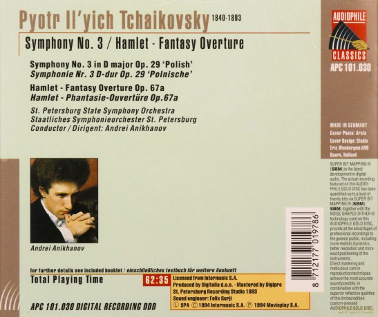 Manfred Symphony, Slavonic Ma [CD]