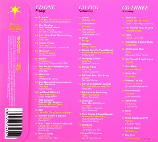 Hed Kandi Ibiza 2011 [3CD]