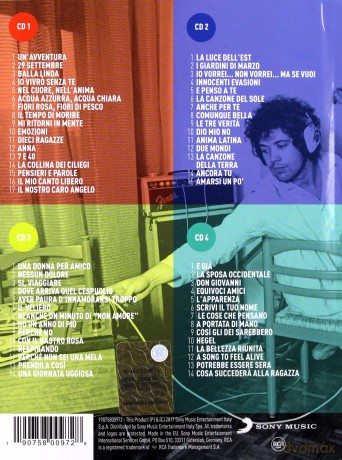 Lucio Battisti: Masters [CD]