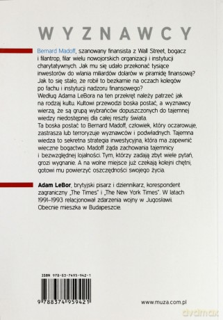 Wyznawcy - czyli jak Ameryka dała się naciągnąć - Adam LeBor [KSIĄŻKA]