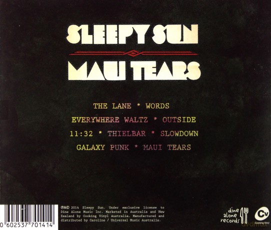 Sleepy Sun: Maui Tears [CD]