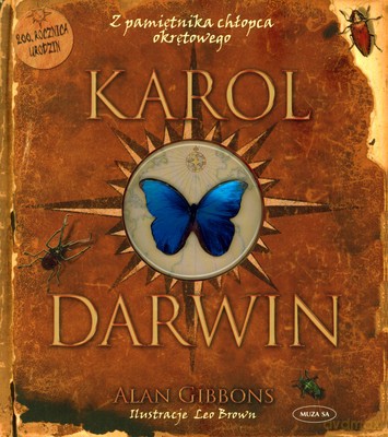 Karol Darwin - Alan Gibbons [KSIĄŻKA]