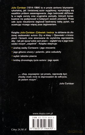 Julio Cortazar Człowiek i twórca - Alberto Couste [KSIĄŻKA]