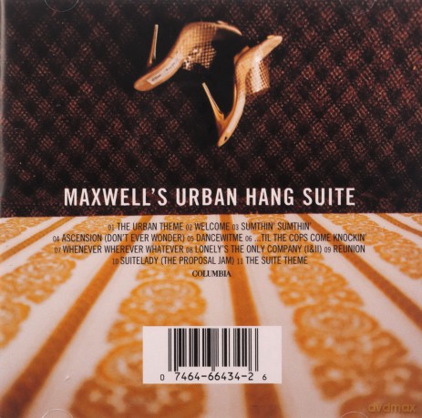 Maxwell: Maxwell's Urban Hang Suite [CD]