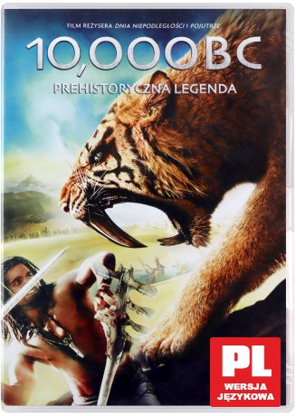 10 000 BC Prehistoryczna legenda (10.000, 10,000) [DVD]