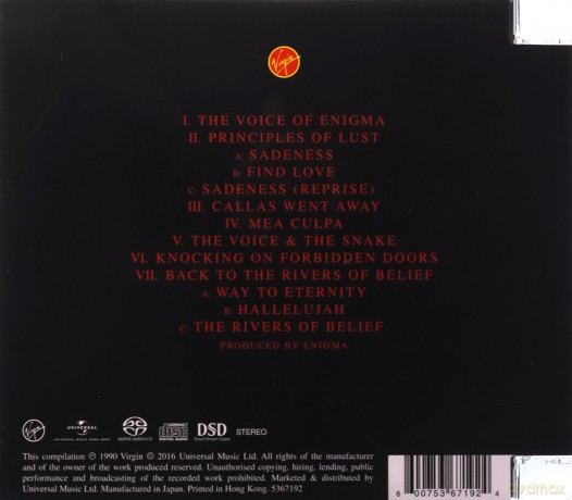 Enigma: Mcmxc A.D. [Hybrid-SACD]