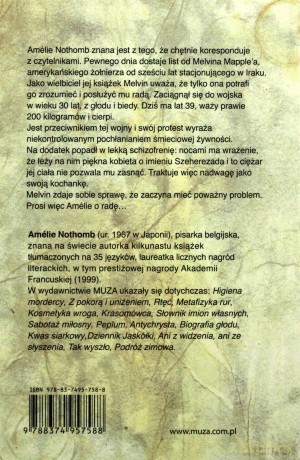 Pewna forma życia - Amelie Nothomb [KSIĄŻKA]