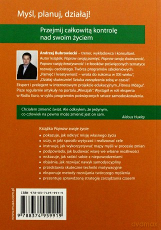 Popraw swoje życie - Andrzej Bubrowiecki [KSIĄŻKA]