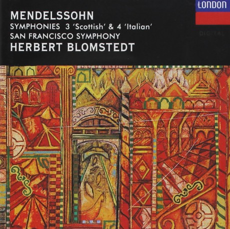 Felix Mendelssohn: Mendelssohn - Symphonies 3 Scottish and 4 Italian. [CD]