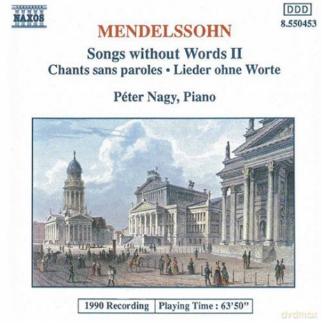F. Mendelssohn: Mendelssohn: Songs Without Words, Vol. 2 [CD]